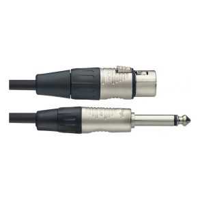 Cable Canon Plug 6 Metros Profesional Stagg Canon Hembra