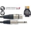 Cable Canon Plug 6 Metros Profesional Stagg Canon Hembra