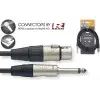 Cable Canon Plug 6 Metros Profesional Stagg Canon Hembra