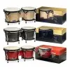 Bongoe Stagg Latino de madera 6.5" y 7.5" BW200 Negro
