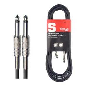 Cable Plug A Plug De 10 Metros - Stagg Sgc10 Ficha Metalica