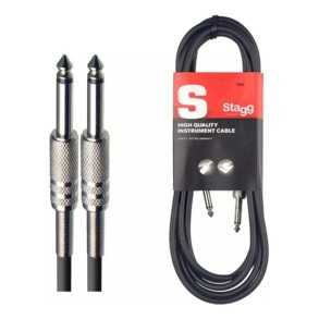 Cable Plug Plug 1,5 Metros Standard Stagg Ficha Metalica