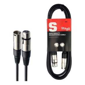 Cable De Microfono Xlr (canon) Standard 1 Metro Stagg