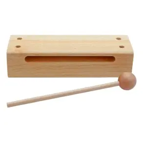 Caja China De Madera Con Golpeador Stagg Wb-226s