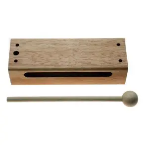 Caja China De Madera Con Golpeador Stagg Wb-226s