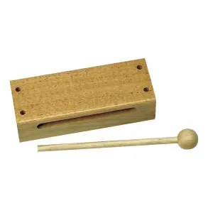 Caja China De Madera Con Golpeador Stagg Wb-226s