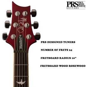 Guitarra Electrica Prs | Se Standard 24 | Color Vintage Cherry | St44vc | Paul Reed Smith