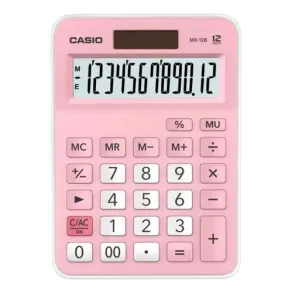 Calculadora Pantalla Grande Escritorio Casio Mx-12b Solar MX-12B-PK