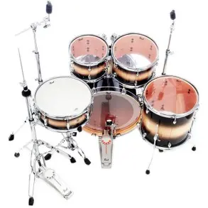 Bateria Pearl Export | 5 Cuerpos Con Bombo De 22 | Color Naightshare Laqued