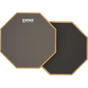 Pad de practica Evans RealFeel Doble Cara 12"