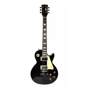 Guitarra Electrica Leonard Tipo Les Paul Color Negro