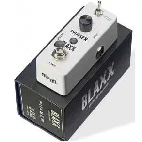 Pedal Stagg Mini Blaxx Phaser Para Guitarra Y Bajo BXPHASER