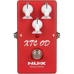 Pedal de Efecto NUX XTC OD Red Channel Overdrive