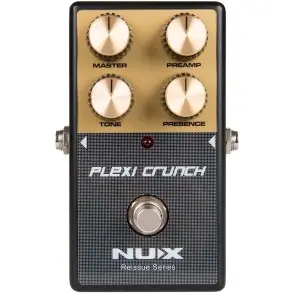 Pedal de Efecto NUX PLEXI CRUNCH Overdrive Valvular