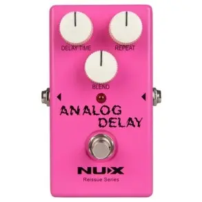 Pedal Analógico NUX ANALOG DELAY True Bypass