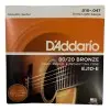 Encordado Daddario Ej10-e Extra Light Gauge Bronze 1ra Extra