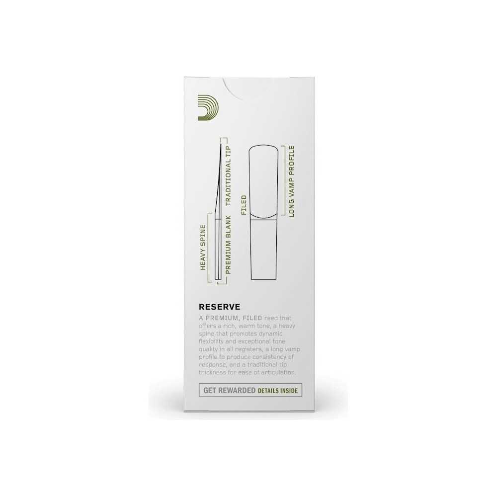 Cañas RESERVE Saxo Tenor N° 3.0 Pack x 5U