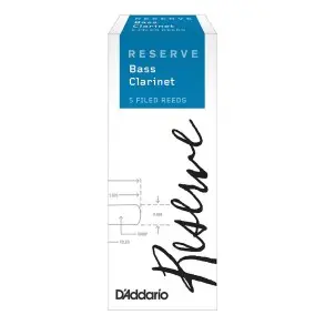 Cañas RESERVE Clarinete Bajo N° 3.0+ Pack x 5
