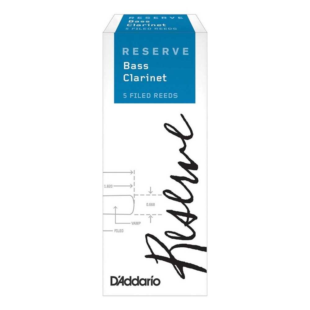 Cañas RESERVE Clarinete Bajo N° 3.5+ Pack x5 U