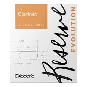 Cañas RESERVE EVOLUTION Clarinete Bb N° 3.0 Pack x 10