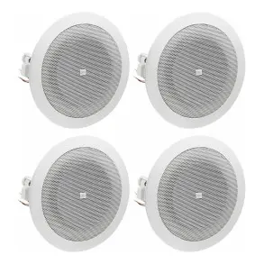 Parlantes De Techo Jbl Comercial 8124 Pack X 4 Unidades 6w 4"