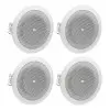 Parlantes De Techo Jbl Comercial 8124 Pack X 4 Unidades 6w 4"