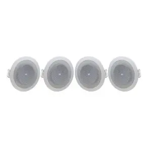Parlantes De Techo Jbl Comercial 8124 Pack X 4 Unidades 6w 4"