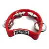 Pandereta Media Luna Knight Pequeña 4 Sonajas 4.5 X 5.5 JB918-RD