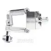 Clamp Pearl Cromado Para Corral De Batería | Cuadrado Pcx-100h