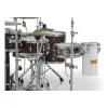 Juego De Toms Pearl Rocket 6x18 6x21 Blanco Artico