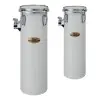 Juego De Toms Pearl Rocket 6x12 6x15 Blanco Artico