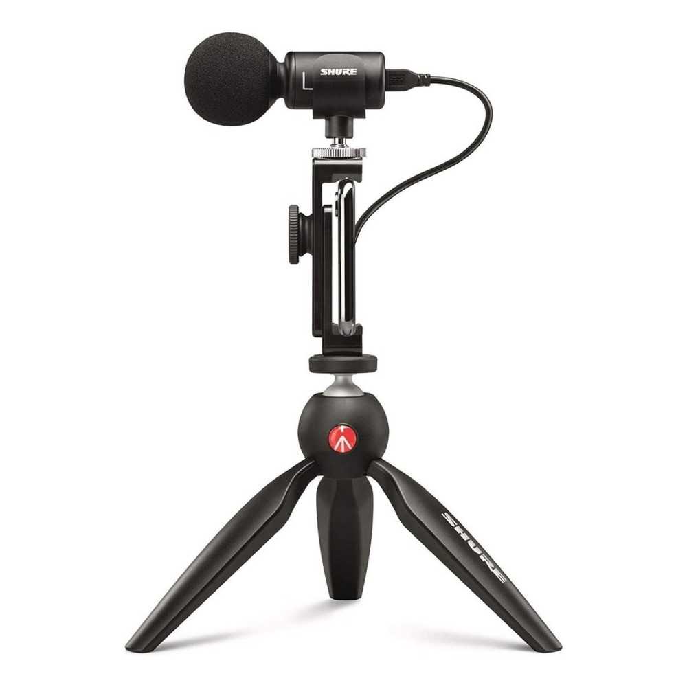 Shure MV88+ VIDEO KIT | Con Micrófono Condensador Digital Estéreo