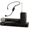 Sistema Inalambrico Shure BLX Dual Vincha Pga + Microfono Pg58