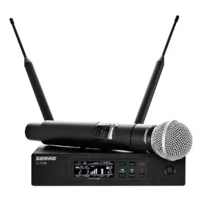 Sistema Inalámbrico Shure Microfono De Mano Sm58 UHF | Ethernet | QLXD