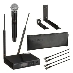 Sistema Inalámbrico Shure Microfono De Mano Sm58 UHF | Ethernet | QLXD