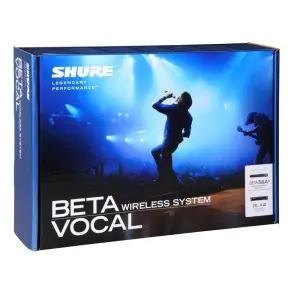 Sistema Inalambrico Shure Con Microfono De Mano Beta 58 | BLX
