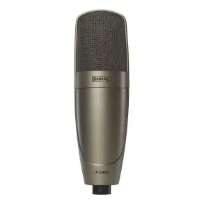 Micrófono Condenser Shure Ksm42 | Diafragma Dual Silver