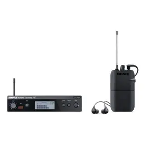 Sistema De Monitoreo Intraural Shure Psm300 Con Auricular Se112 In Ear
