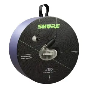Auricular intraural Shure AONIC 4 | Con Control Remoto + Microfono