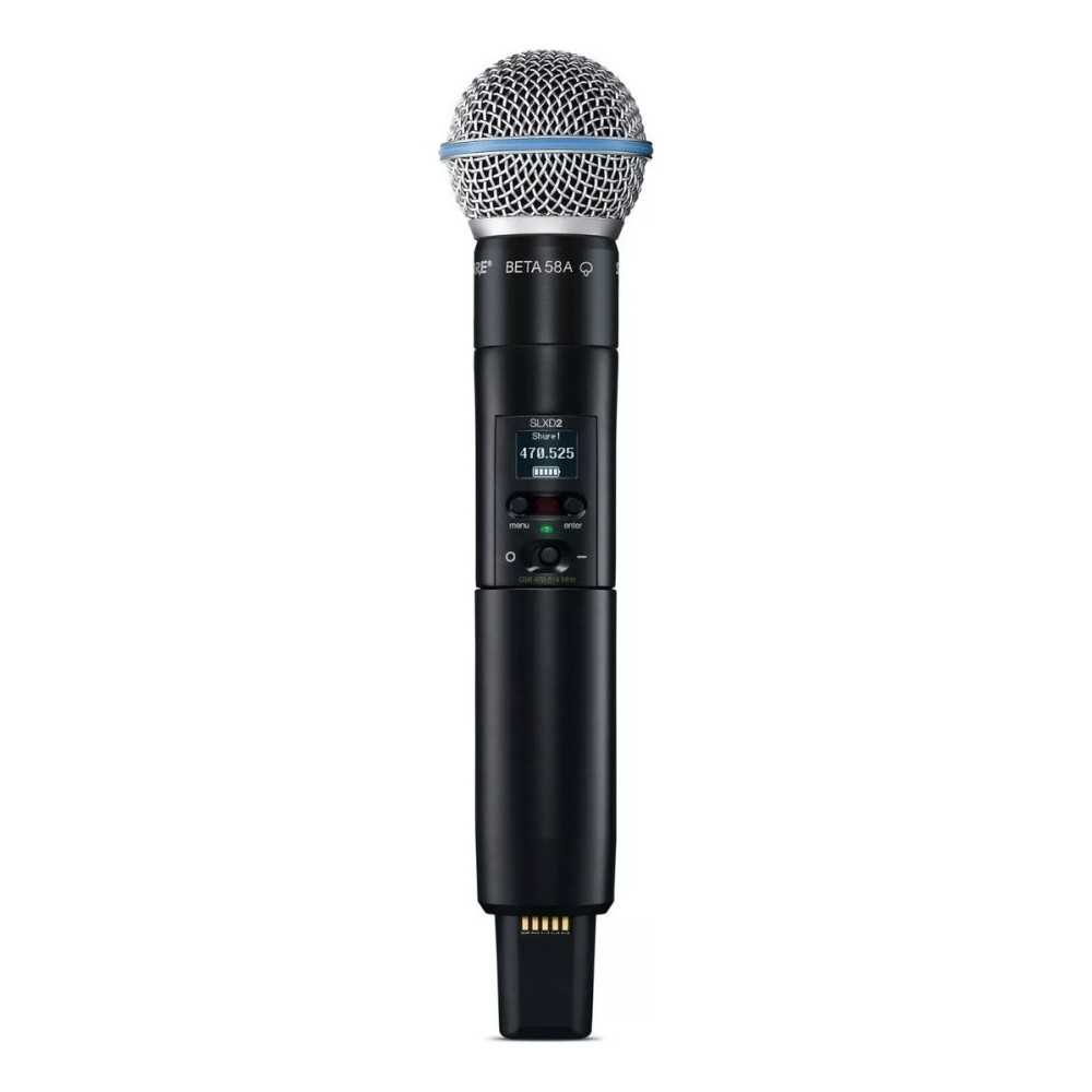 Sistema Inalambrico Shure Slxd Microfono Con Beta58 Uhf