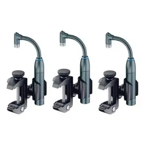 Shure Beta 98 Microfono Condenser Preamp Pack X 3 Con Clamps