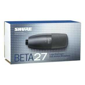 Microfono De Estudio Shure Beta27 Condenser Supercardioide