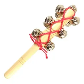 Maraca Cascabelero 13 Sonajas Efecto Percusion