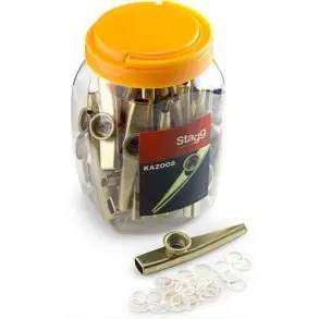 Kazoo De Metal Stagg Pack Caramelera X30 Unidades