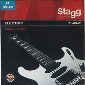 Encordado Para Guitarra Eléctrica Stagg | 009 - 042 | Nickel Light