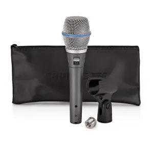 Micrófono Shure Beta 87c Vocal Micrófono De Condensador