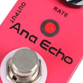 Micro pedal de efecto Mooer ANA ECHO Delay analógico