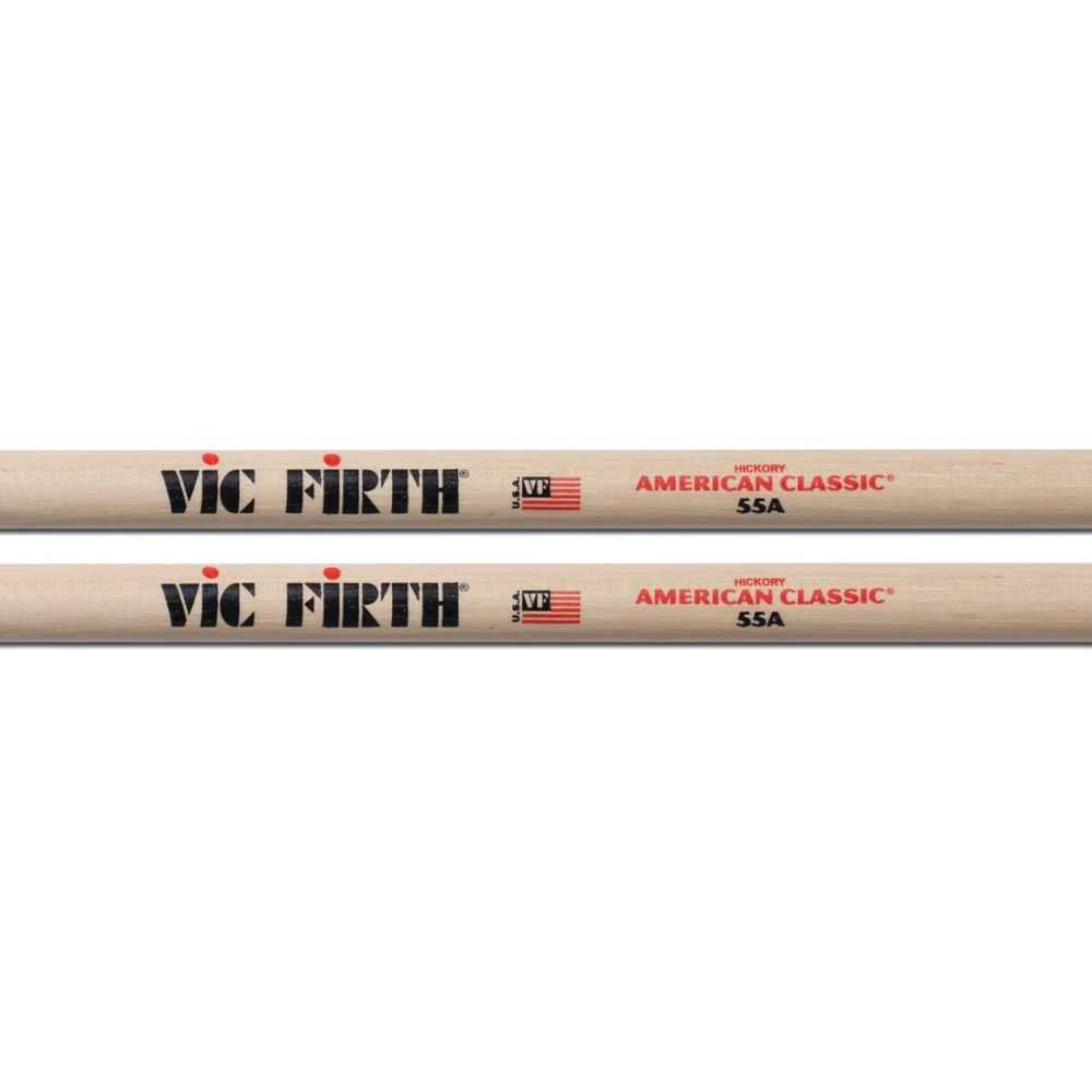 Palillos Vic Firth 55a Punta Madera