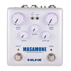 Pedal de Efecto NUX NBK-5 Masamune Booster & Compresor