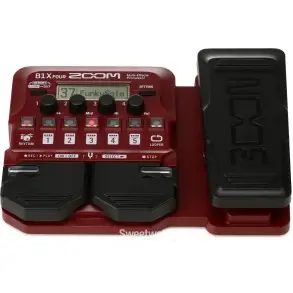 Pedalera Multiefecto Para Bajo 60 efectos FX simultaneos 5 USB MIDI USB Micro-B Loopera